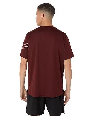 ASICS | T-shirt de running Icon pour homme | dunkelrot
